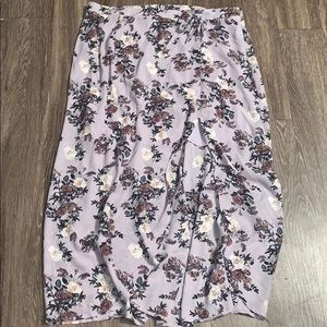 New Charlotte Russe maxi floral skirt 3x